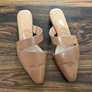 Franco sarto leather flats, size 6.5
